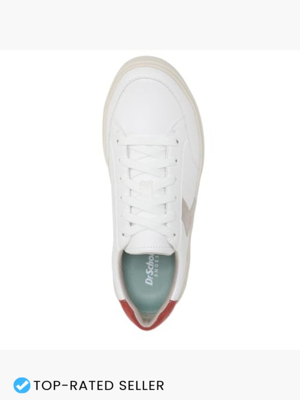 Women's Lace-Up Sneakers Casual Comfort Lightweight Fashion Sneakers Low Top - Picture 6 of 7